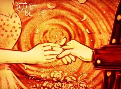 父亲节沙画 送给天下所有父亲