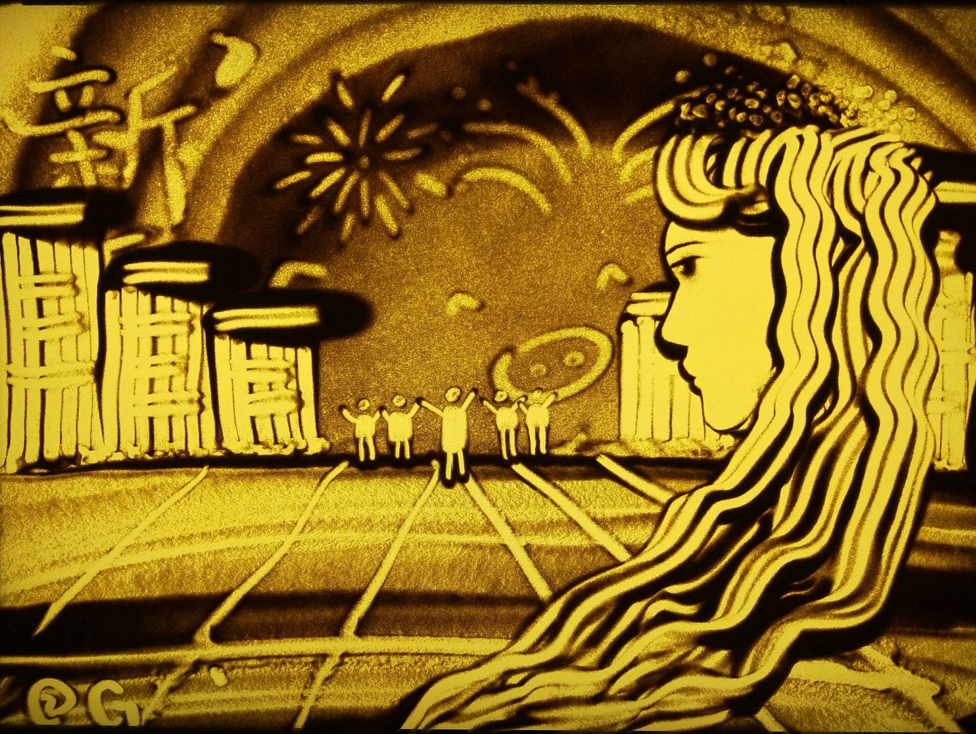 第二届沙画艺术节暨爨文化旅游节即将来袭!