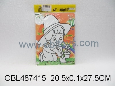 涂鸦卡通大彩板沙画 - 涂鸦品 - 欧宝龙玩具